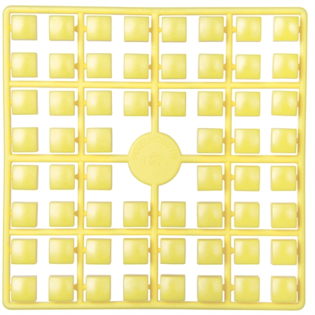 XL pixel perle - klar gul nr. 182